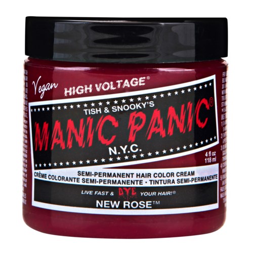 Manic Panic Semi-Permanent Hair Color Cream New Rose