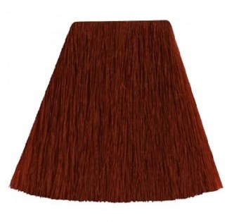 A brown lampshade made of textured material, wider at the bottom and narrower at the top.