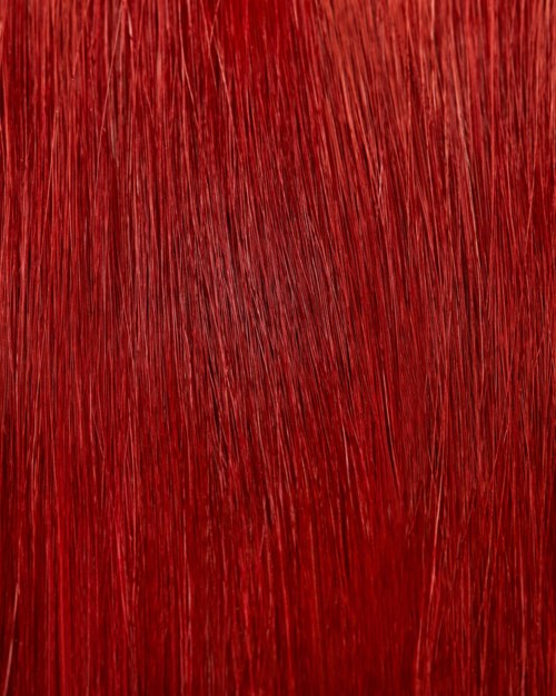 Rote Holzoberfläche mit geraden Linien und Textur.