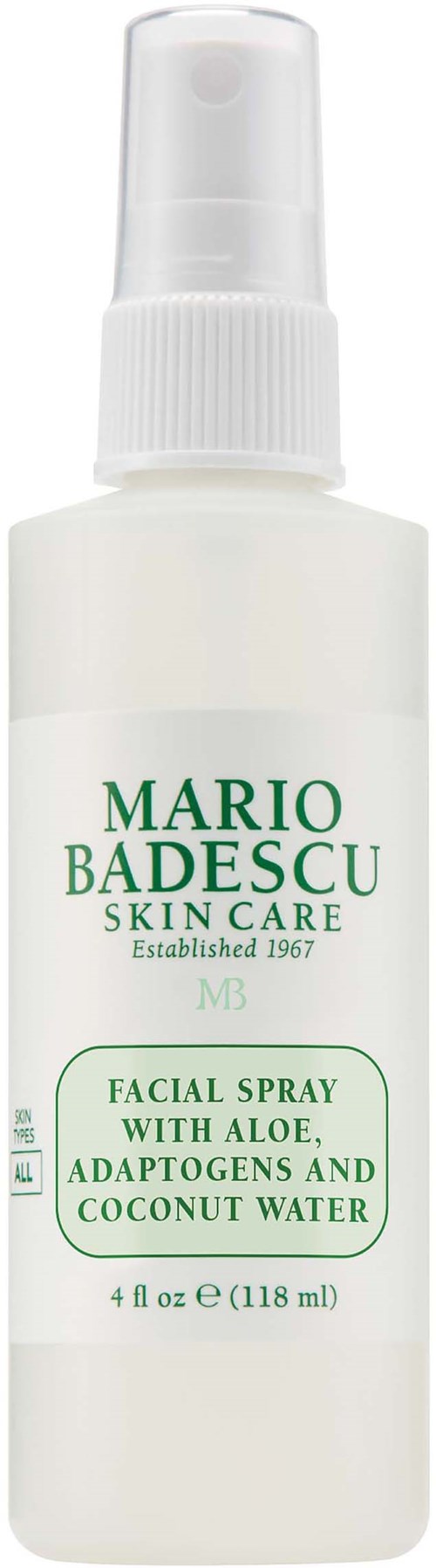 Mario Badescu Facial Spray With Aloe, Adaptogens And Coconut Water  118 ml