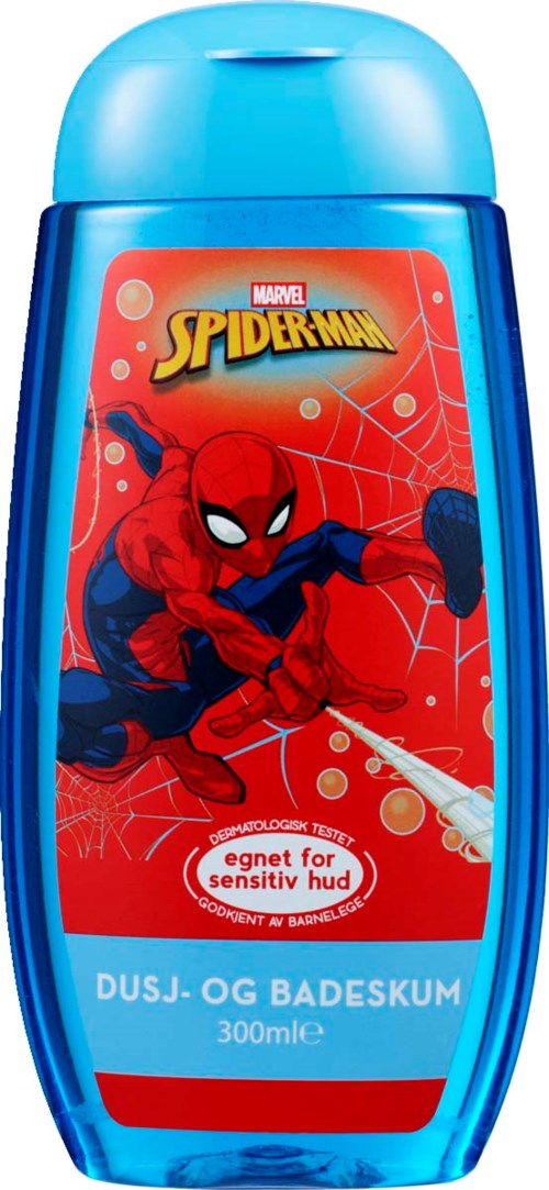 Marvel Spiderman Dusj- og Badeskum 300 ml