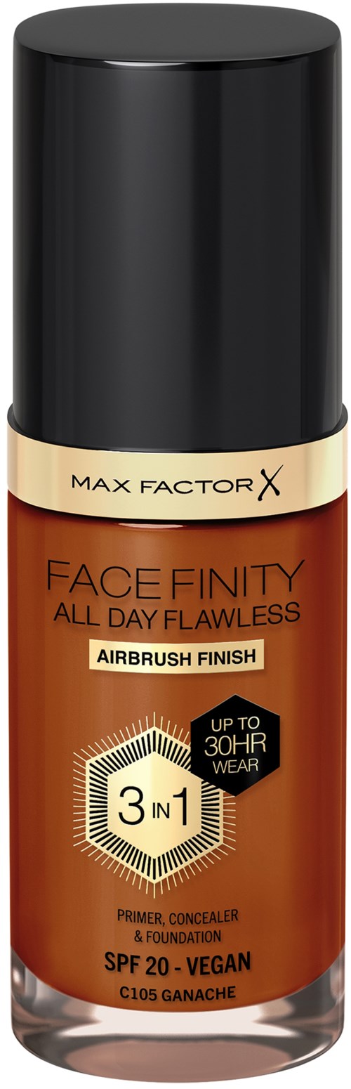 Kosmetikkopp för ansiktsmakeup med SPF 20, vegansk, långvarig och passar för airbrush-finish.