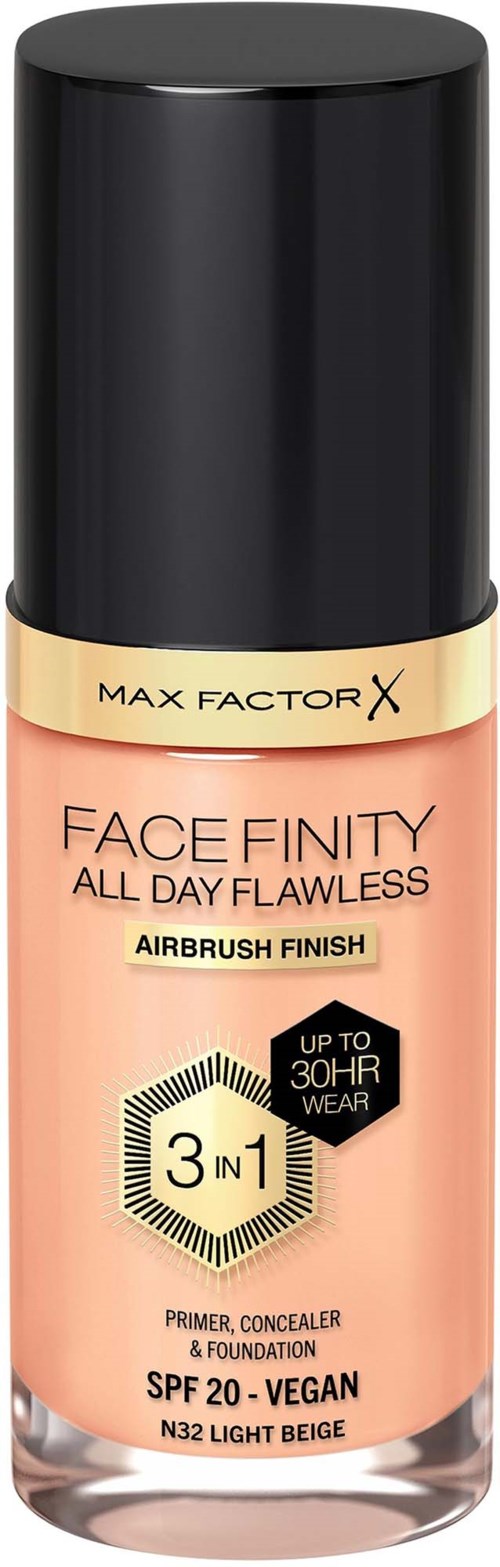 Max Factor Facefinity All Day Flawness 3in1 Liquid Foundation 2 Light beige