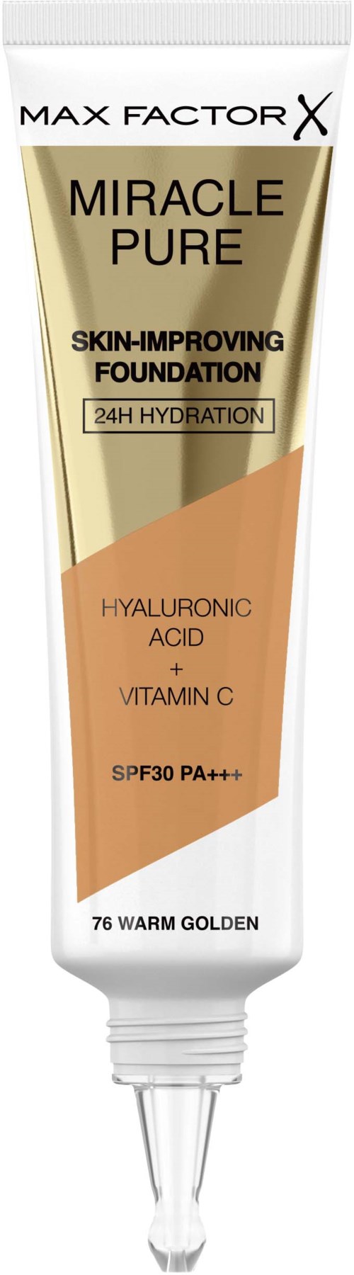 Max Factor Miracle Pure Skin Improving Foundation  76 Warm Golden