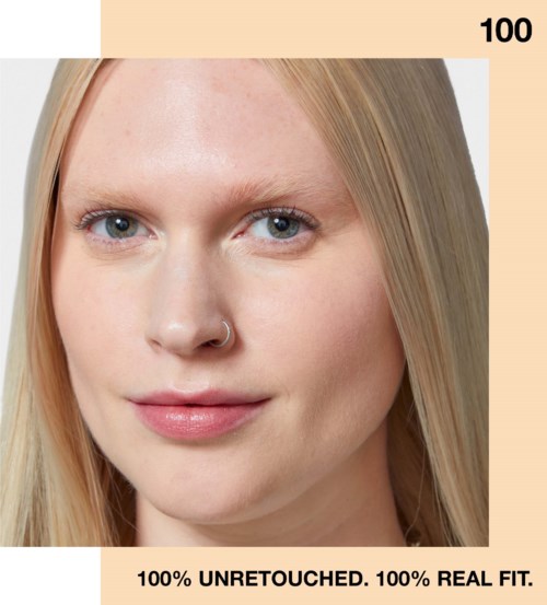 Maybelline New York Fit Me Matte + Poreless Foundation 100 Warm Ivory