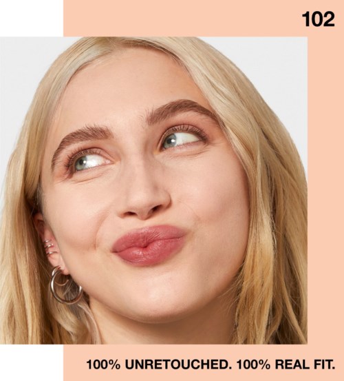 Maybelline New York Fit Me Matte + Poreless Foundation 102 Fair Ivory