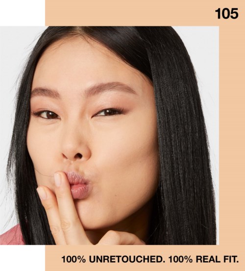 Maybelline New York Fit Me Matte + Poreless Foundation 105 Natural Ivory