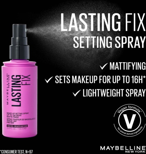 Maybelline New York Lasting Fix Makeup Setting Spray Duo 2x100 ml