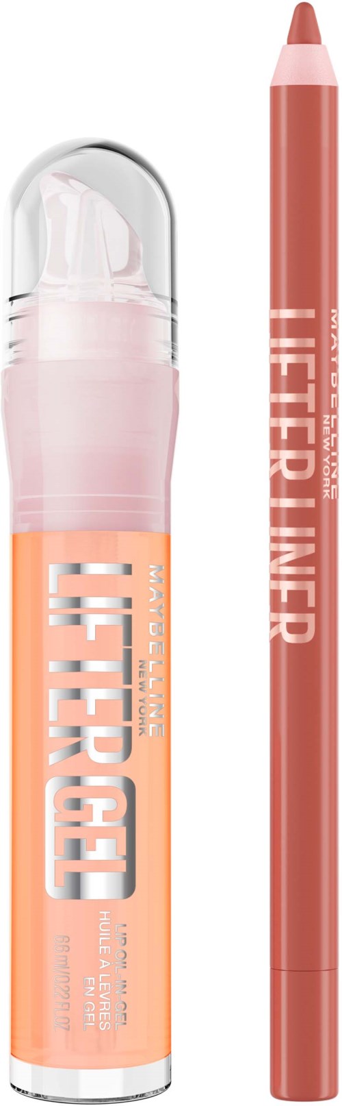 Maybelline New York Lifter Lip Bundle Liner 04 Out of Line + Gel 03 Passion Juice