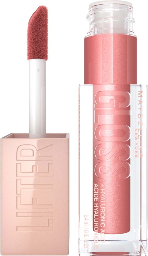 Maybelline New York Lifter Gloss, Hydrating Lip Gloss with Hyaluronic Acid  003 Moon