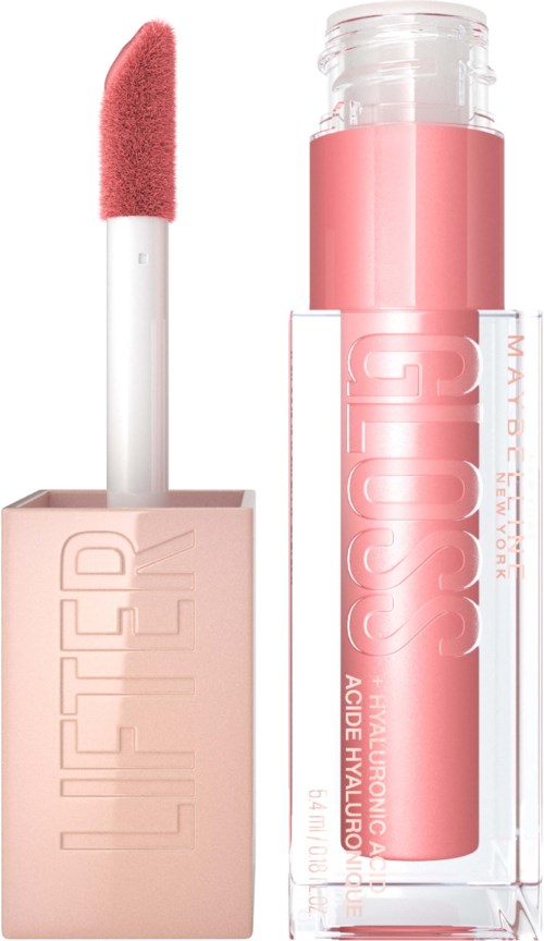 Maybelline New York Lifter Gloss, Hydrating Lip Gloss with Hyaluronic Acid  004 Silk