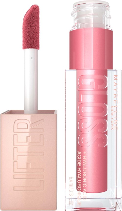 Maybelline New York Lifter Gloss, Hydrating Lip Gloss with Hyaluronic Acid  005 Petal