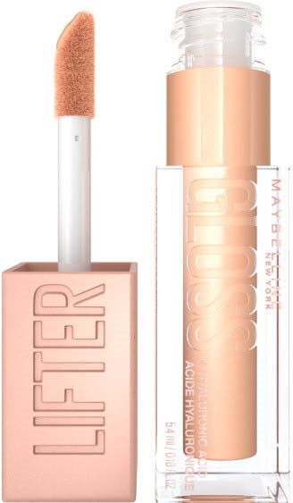 Maybelline New York Lifter Gloss, Hydrating Lip Gloss with Hyaluronic Acid  20 Sun