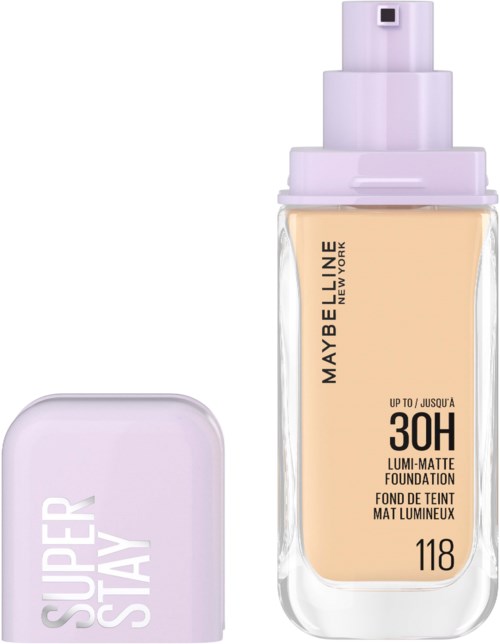 Maybelline New York Superstay Lumi Matte Foundation 118