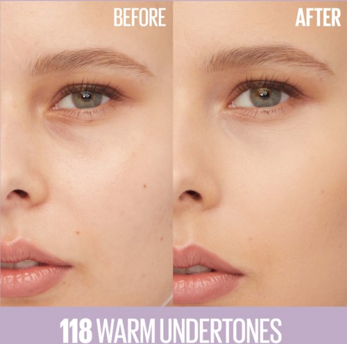 Maybelline New York Superstay Lumi Matte Foundation 118