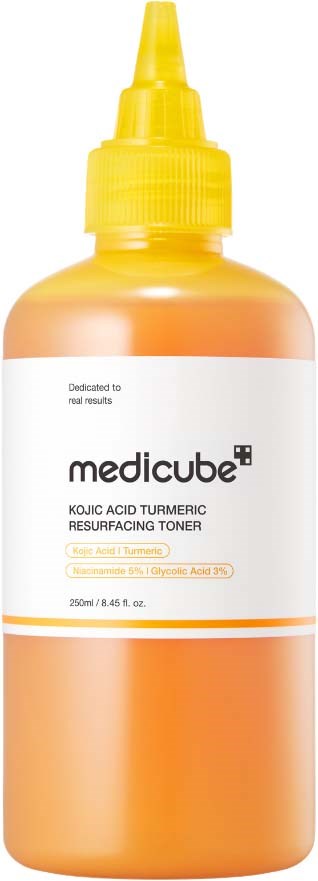 Medicube Kojic Acid Turmeric Resurfacing Toner 250 ml