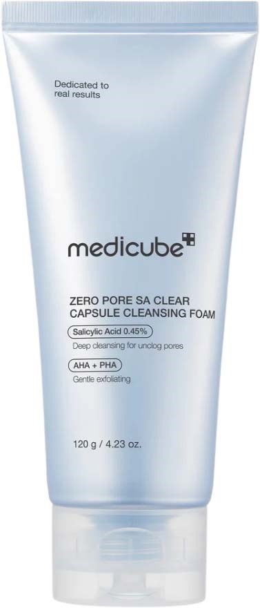 Medicube Zero Pore SA Clear Capsule Cleansing Foam 120 g
