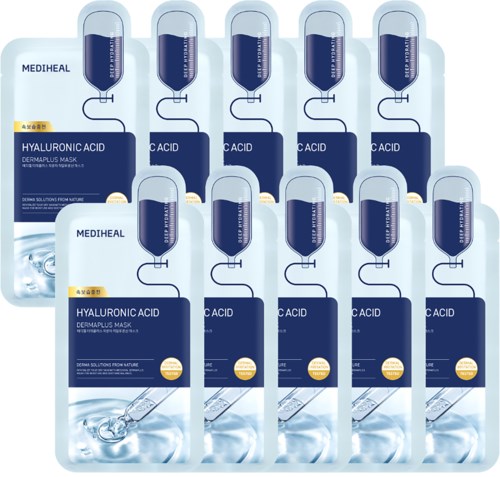 Mediheal Dermaplus Low Molecular Hyaluronic Acid Mask 10 kpl