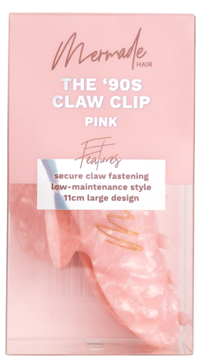 Mermade Hair The 90's Claw Clip in Pink