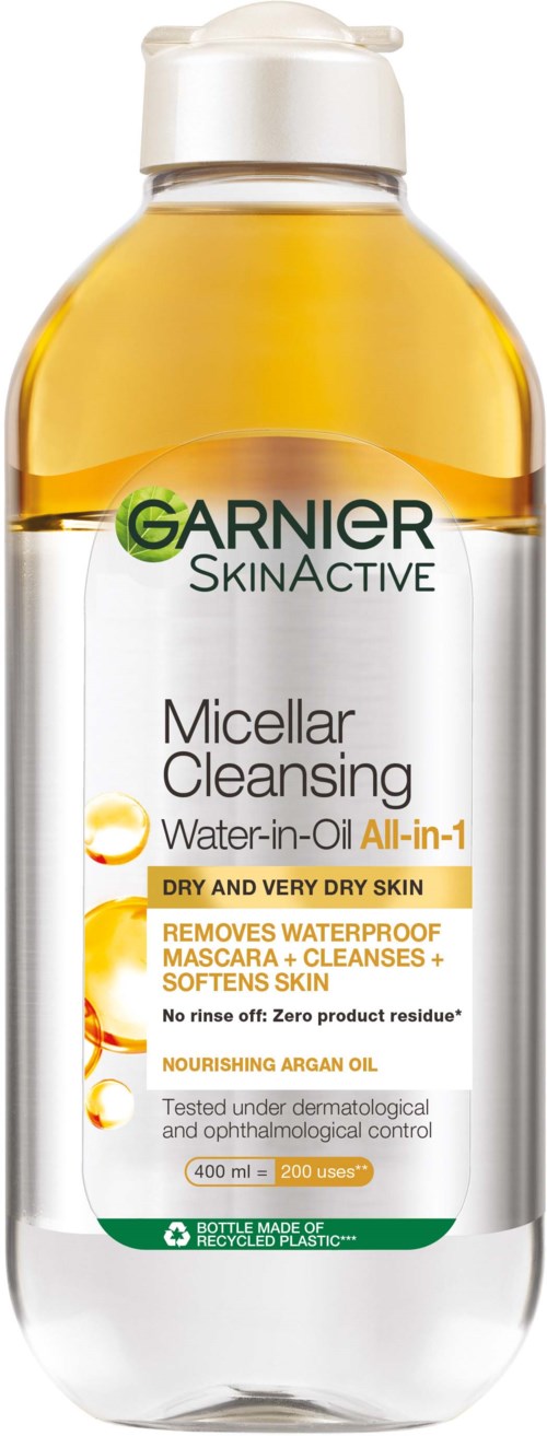 Garnier   Micellar Cleansing Water-in Oil All-in-1 for Very Dry Skin 400 ml