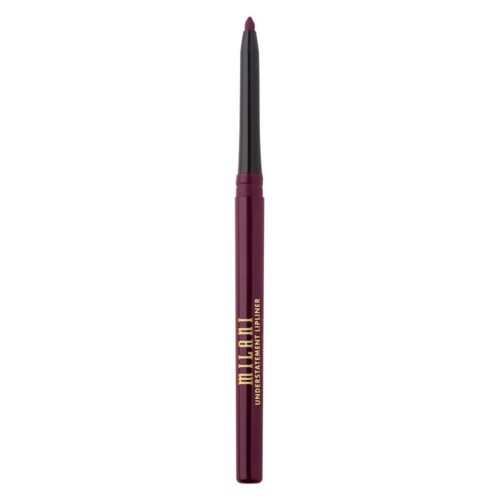 En makeup borste med svart och guld handtag, märkt 'MUA' och 'Undercover Eyeliner Pen.'