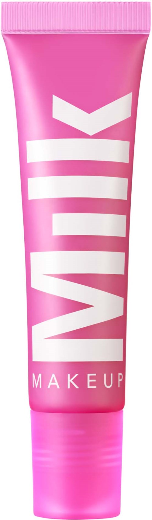  Rosa tube med stor hvit tekst 'VICK MAKEUP'.