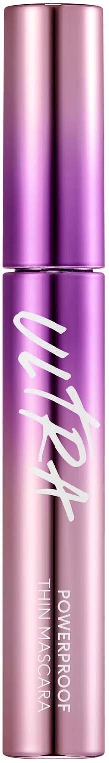 A purple tube of waterproof mascara with the brand name 'Ultravio' on it.