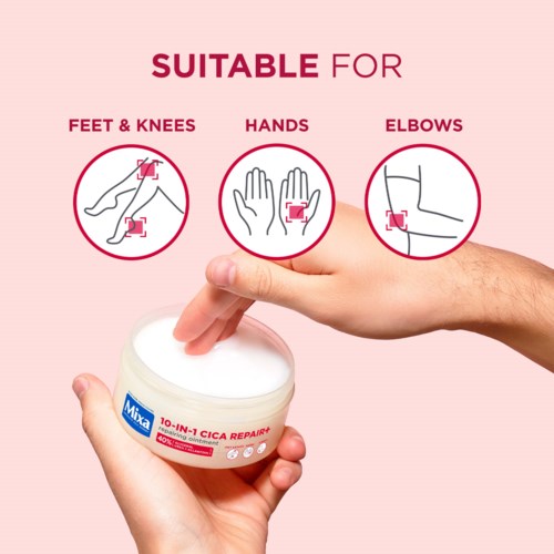 Mixa 10-in-1 Cica Repair+ Repairing Ointment 150 ml