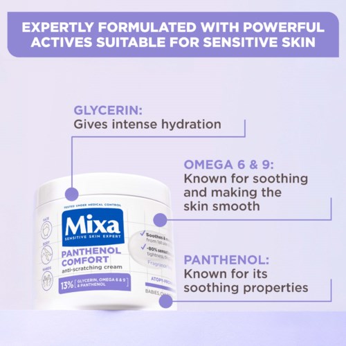 Mixa Panthenol Comfort Anti-Scratching Cream 400 ml