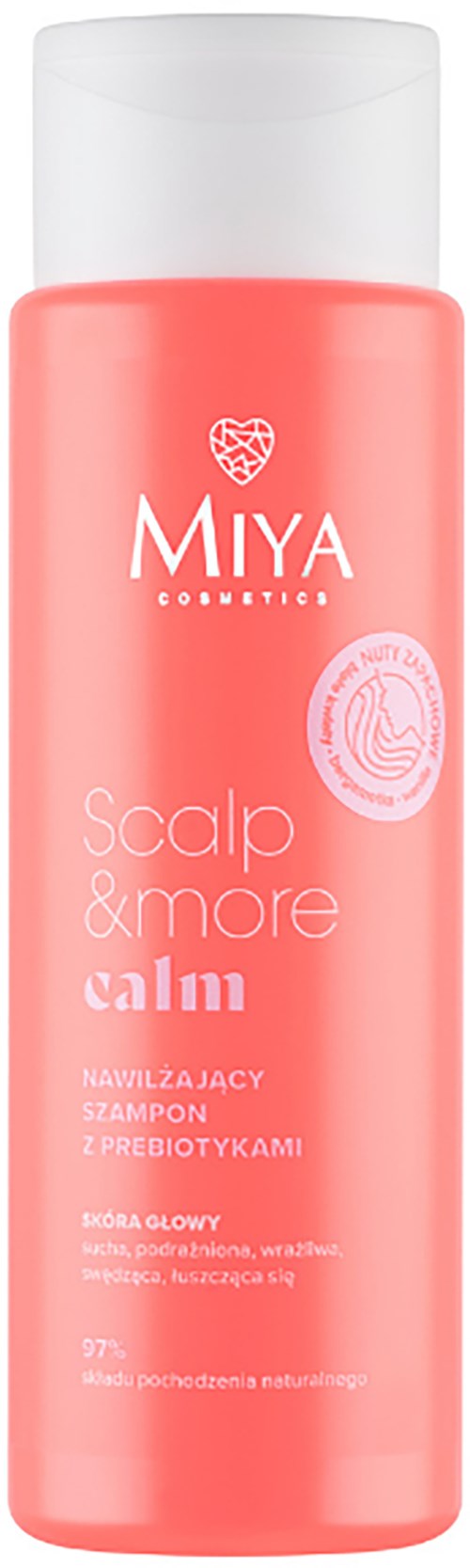 Miya Scalp&more Calm Moisutizing Shampoo Prebiotics