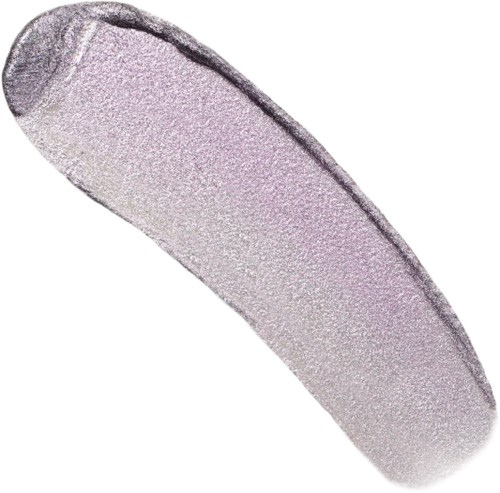 A large, smooth, silver-colored capsule or pill with rounded edges.