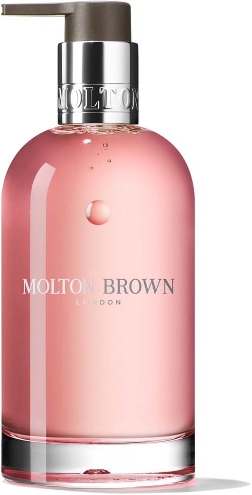 Molton Brown Delicious Rhubarb & Rose Fine Liquid Hand Wash Glass Bottle 200 ml