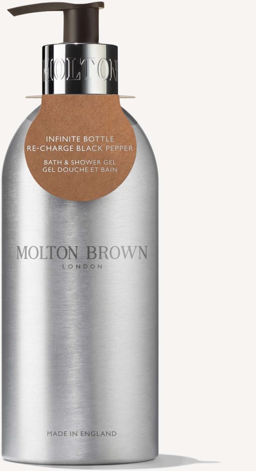 Molton Brown Infinite Bottle Re-charge Black Pepper Bath & Shower Gel 400 ml
