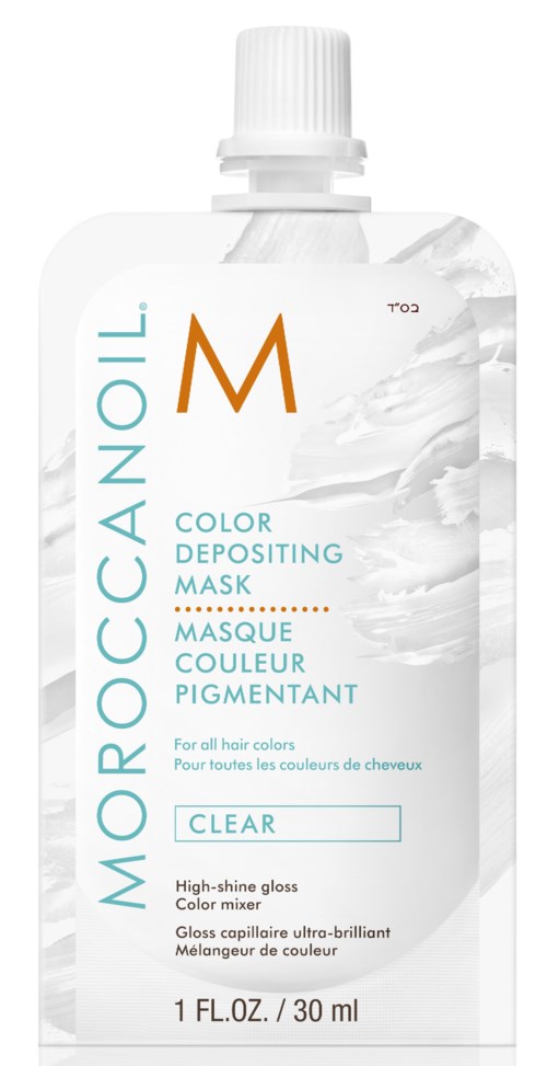 Valkoinen putki, jossa kierrekorkki, merkki Martocca Oil Color Depositing Mask, hiuksille, 30 ml.