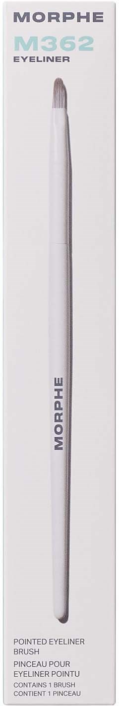 En vit låda med en lång, tunn ögonpenna inuti, märkt Morphe M362 Eyeliner.