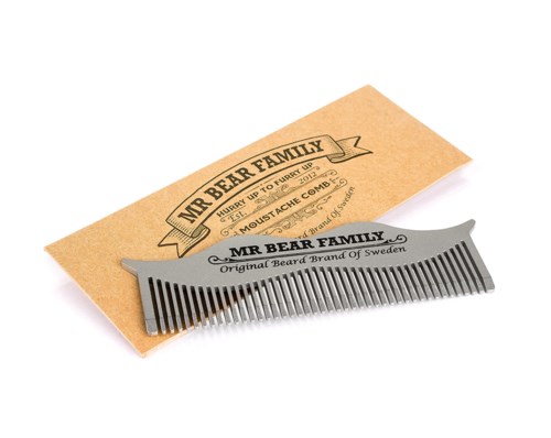 Mr Bear Family Combs Stainless Steel