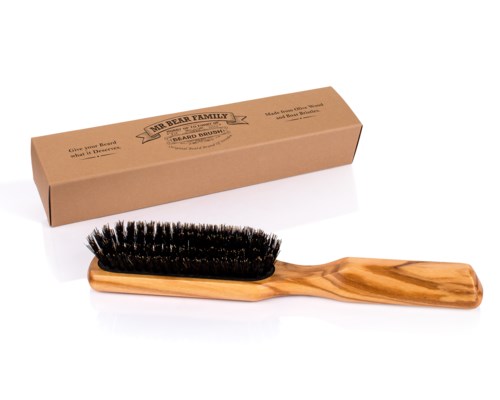 Mr Bear Family Olive Brush
