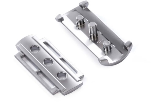 Mühle Companion Unisex Safety Razor Silver Matt  Stone
