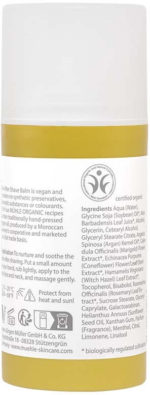 Mühle Organic After Shave Balm  100 ml
