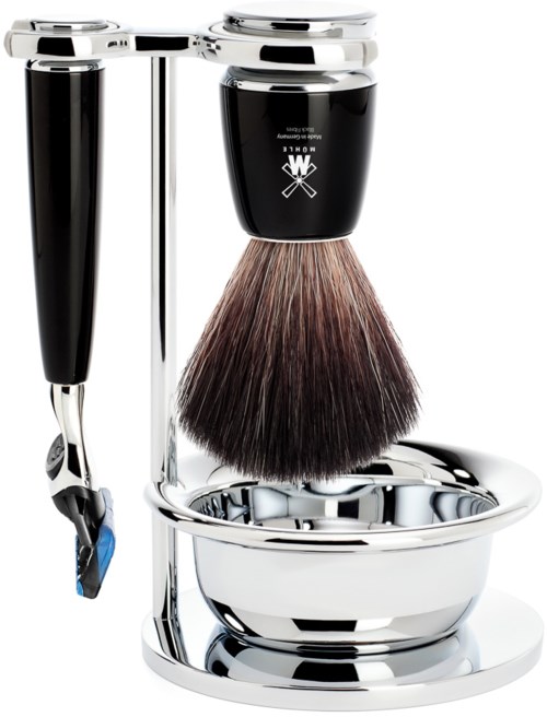 Mühle Rytmo Fusion Rakset Black Fibre-Resin With Bowl Black