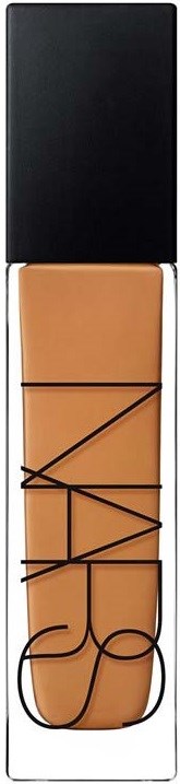 NARS liquid foundation bottle with a clear base and black cap.