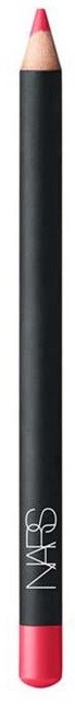 A black and pink eyeliner pencil with a sharpened tip and NARS logo on the side.