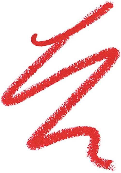 Red, abstract, squiggly line on a white background. It looks like a artistic, freehand drawing or logo.