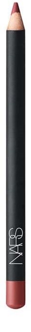 A black pencil with a pinkish tip and a bottom, marked with the brand name NARS.
