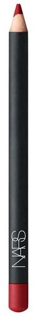 A black and red pencil with the NARS logo, short and pointed tip, red eraser at the end.