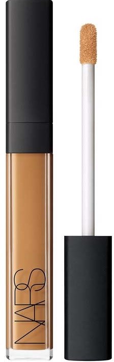 A concealer liquid with black cap and a beige applicator. The NARS logo is on the bottle.