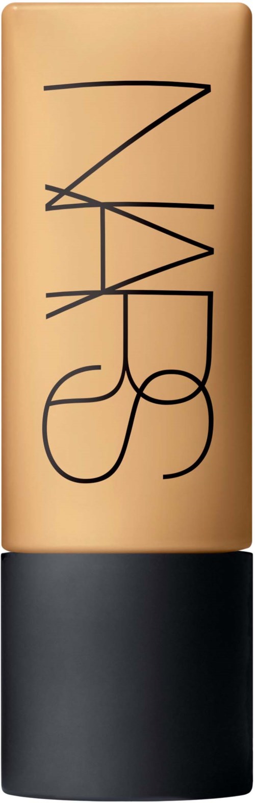 A beige NARS makeup stick with black logo writing and a black cap.