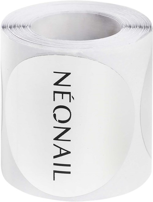 A roll of white paper with a label reading "NEONAIL" in black letters.