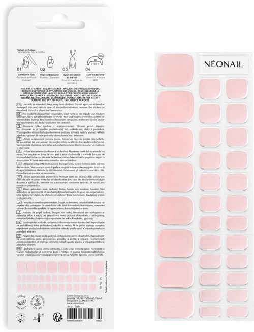 NEONAIL Gel Stickers Easy On Pedi P05