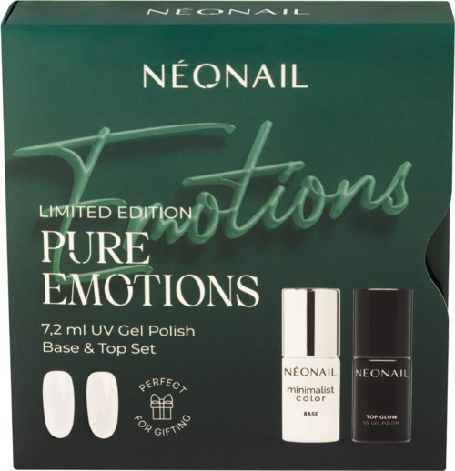 NEONAIL Pure Emotions UV Gel Base & Top Set